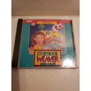1996 MECC Storybook Weaver Deluxe Writing - PC or MAC - Ages 6 and up
